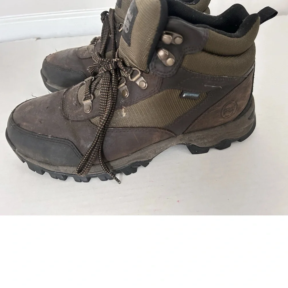Timberland PRO | Mens Size 9 Keele Ridge Steel Toe Waterproof Work Boots Brown